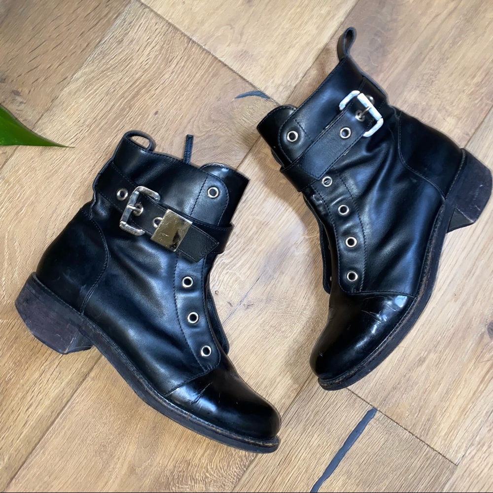 Giuseppe Zanotti Laceless Moto Boot